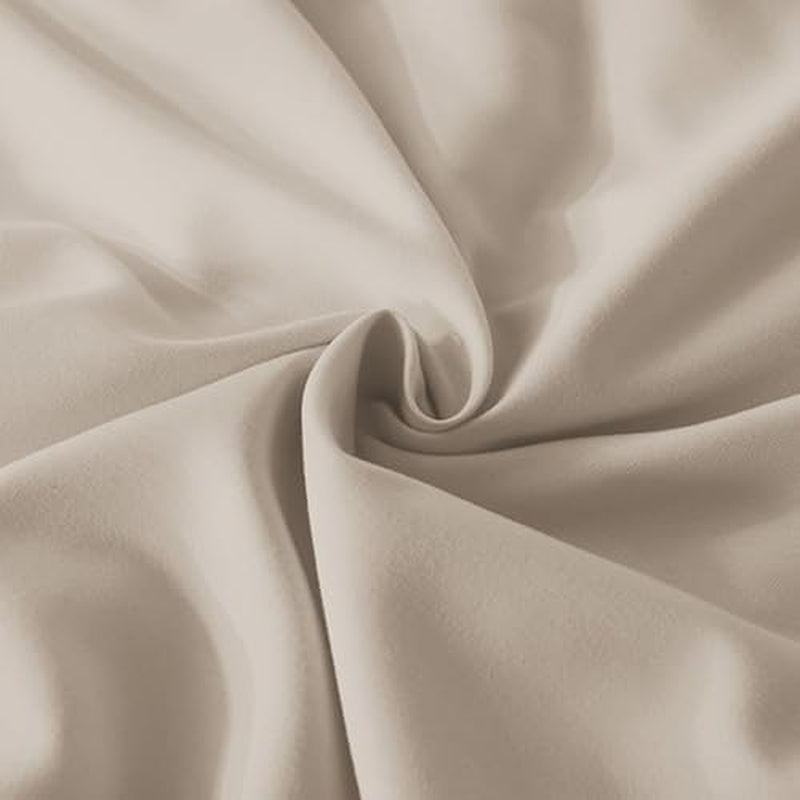 Wheat Ruffle Comforter Set, 2 Pieces Kids Comforter Set Twin(66X90Inch), Farmhouse Shabby Chic Comforter Set, Soft Microfiber Kids Bedding Set